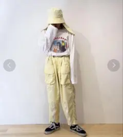 holiday PANTS ホリディ ナイロンパンツ レディース 美品 完売