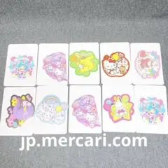 8種10枚 サンリオキャラクターズ シール クッキー まとめ売り