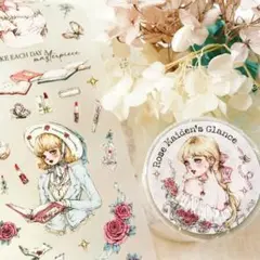 海外マステ ☆ Rose maiden’s 1ループ☆ JournalPages