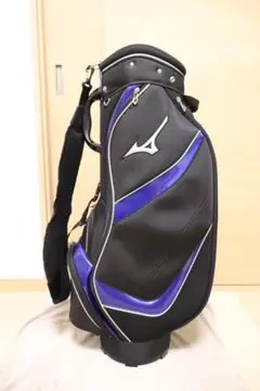 ミズノ キャディバッグ 黒・青