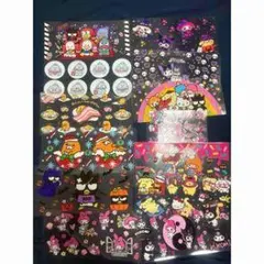 カラフルキャラクターシールセット