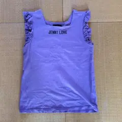 JENNI LOVE フリル付き紫色タンクトップ