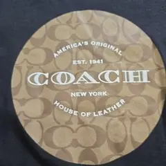 COACH ブラック Tシャツ Lサイズ