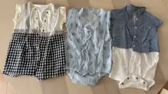 ロンパース　70 ３枚セット
