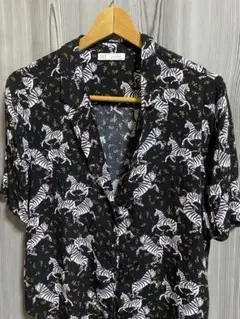 k30 ZARA シマウマ柄シャツジャケット