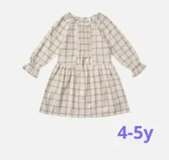Wine Check Sadie Dress wine check 4-5y