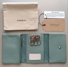 キーケース／MONTH KEY CASE／TIDEWAY／日本製／グリーン系
