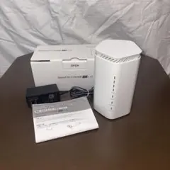 Speed Wi-Fi HOME 5G L12 ホワイト