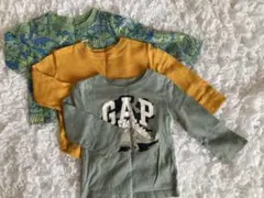 GAP 長袖カットソー 3枚セット 12-18ヶ月