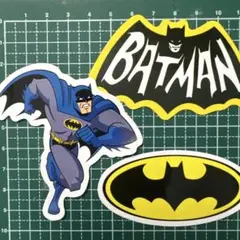 防水ステッカー BATMAN 3種セット