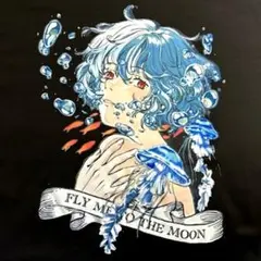 新世紀 エヴァンゲリオン 綾波レイ クラゲ Tシャツ XL 黒 アスカ マリ