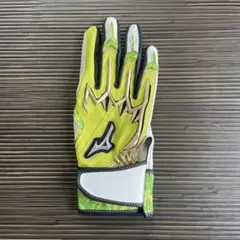 【早い者勝ち】【超美品】ジュニア用バッティング用手袋 緑/白