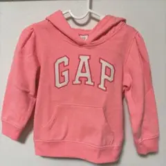 【GAPパーカー】ピンク 女の子 フード付き