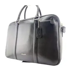 COACH コーチ ビジネスバッグ ブリーフケース ショルダーストラップ付き