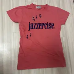 jazzercise ピンク Tシャツ Sサイズ 2009年