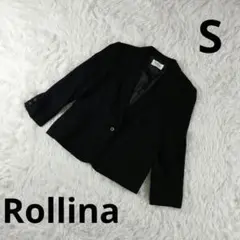 『Rollina』ジャケット　黒　Sサイズ　レディース