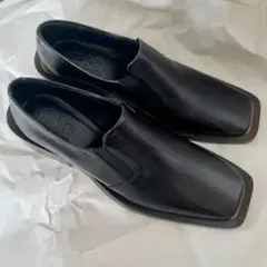 マルジェラmm6 maison margiela スクエアトゥレザーローファー