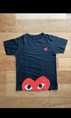 【COMMDdesGARCONS】Tシャツ ハートプリント