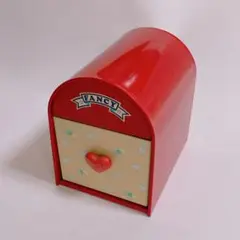 80’s ファンシー 昭和レトロ ハート キャニスター