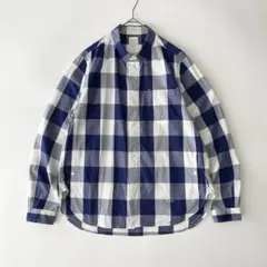 美品 Name. 2 (hb) 日本製 コンフォートシャツ サイドポケット 比翼