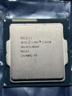 Intel i7 4770 ジャンク　cpu