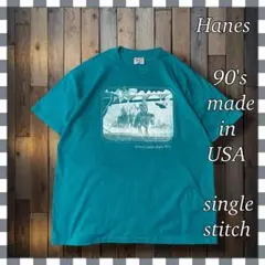 90'sUSA製ヘインズ ヴィンテージ シングルステッチ Tシャツ XL