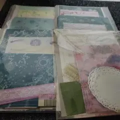 6 乙女のとっておきを集めたコラージュセット4セット