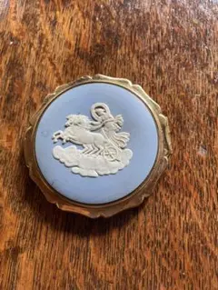 #WEDGWOODカメオ コンパクトパウダーミラー