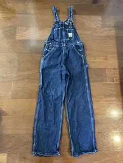 Carhartt ダークブルー デニムオーバーオール