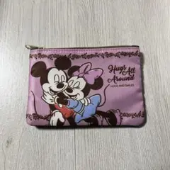 ディズニー　ミッキー　ミニー　ティッシュポーチ