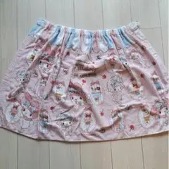 アイスクリーム柄ピンクスカート