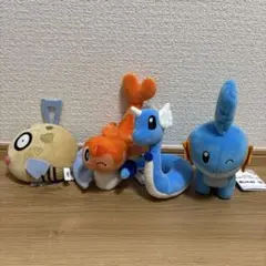 ヒンバス、シャリタツ、 ハクリュー、ミズゴロウポケモン4点セット