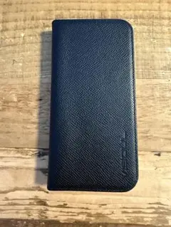iPhone PRO 16用 手帳型ケース 黒×黄