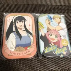 SPY×FAMILY スパイファミリー　ヨル アーニャ　まるかく缶バッジ