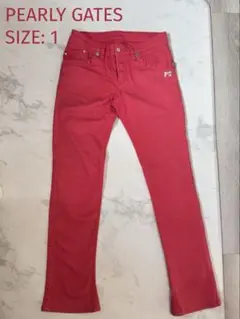 PEARLY GATES レディース　パンツ　サイズ1 パーリーゲイツ