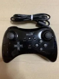 純正　Wii U プロコン　ブラック　　ニンテンドー