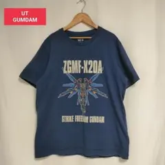 ガンダム40周年 × UT コラボ Tシャツ ネイビー サイズL