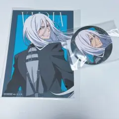 家庭教師ヒットマンREBORN！　まるくじ　缶バッジ　特典　スクアーロ