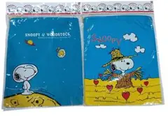 SNOOPY　巾着袋　2枚　ブルー
