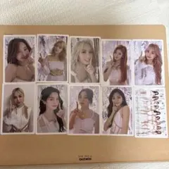 TWICE more&more 特典トレカ
