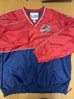 G-III ナイロンジャケット XL レッド/ネイビー