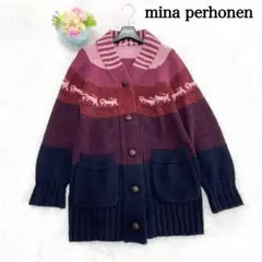 希少mina perhonen ミナペルホネン moon bear カーディガン