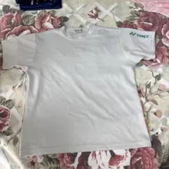YONEX 白 Tシャツ 赤ロゴ