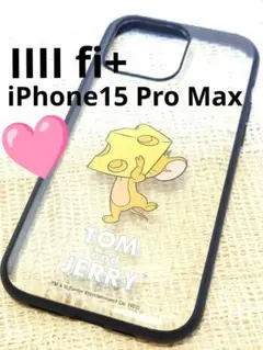 大人気クリア❣️ トムとジェリー iPhone15 Pro MAX イーフィット