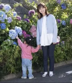 多部未華子さん着用　Vis アシンメトリーフレアーシャツ