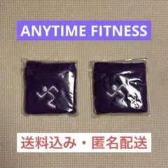 エニタイムフィットネス オリジナルリストバンド パープル