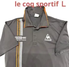 最終値下げle coq sportif 半袖ポロシャツ Ｌグレー美品