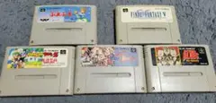 スーパーファミコンソフトまとめ売り