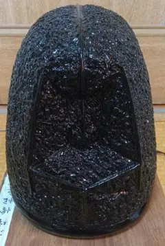 ③美品　立烏帽子　神職　黒　共箱付き（桐製）　高田善次装束店