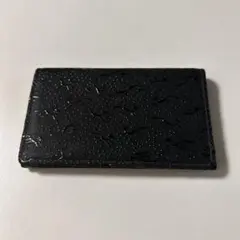 印傳屋 名刺入れ ブラック 印伝カードケース